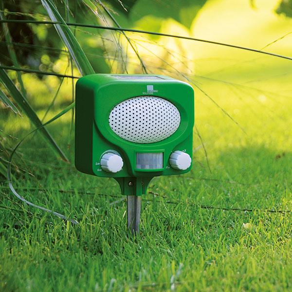 Produktbild Swissinno Solar Ultraschall Tiervertreiber, Marder- & Katzenschreck