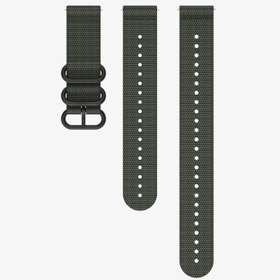 Suunto 22 Exp1 Cinturino Tessile Verde Bosco M+L (22 mm, Tessuto, Suunto 1)