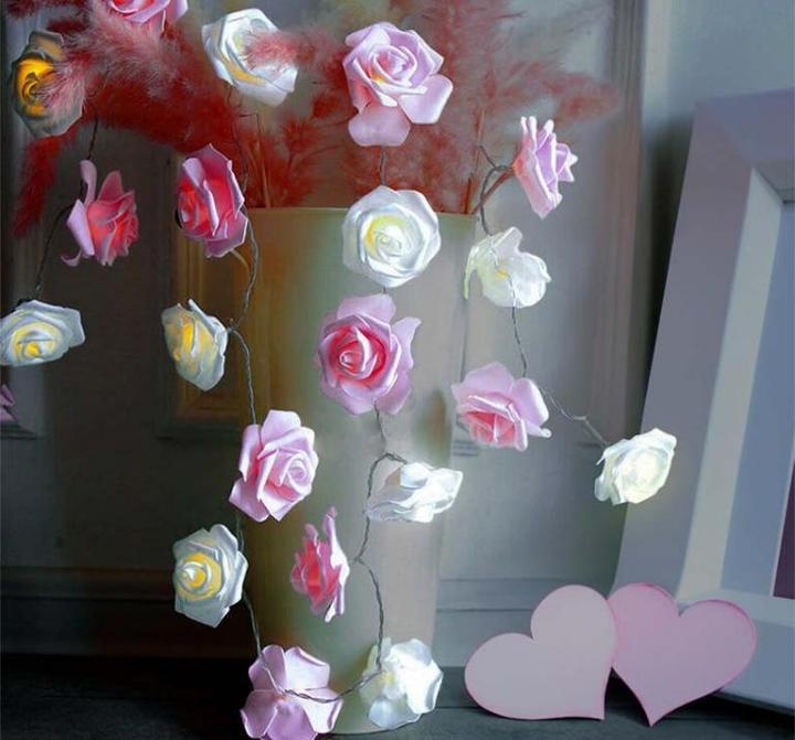 Image du produit TOP Guirlande lumineuse de roses (3 m)