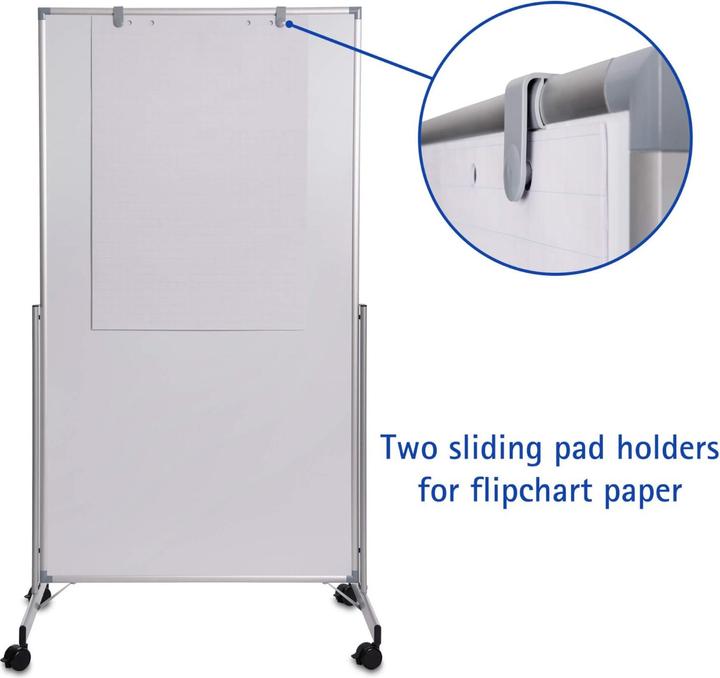 Produktbild Maul Whiteboard ®pro easy2move, mobil (1000 x 1800 mm)