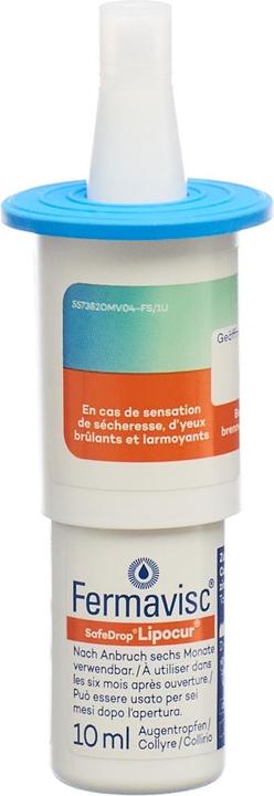 Immagine prodotto OmniVision FERMAVISC SafeDrop Lipocur Gtt Opht Fl 10 ml (10 ml, Fermavisc SafeDrop Lipocur Gtt Opht Fl 10 ml)