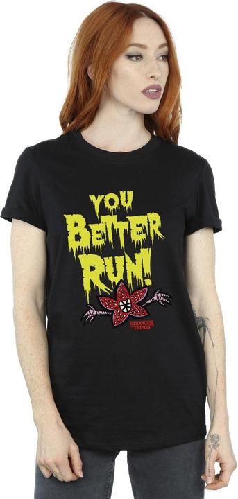 Produktbild Netflix Stranger Things You Better Run TShirt (4XL)