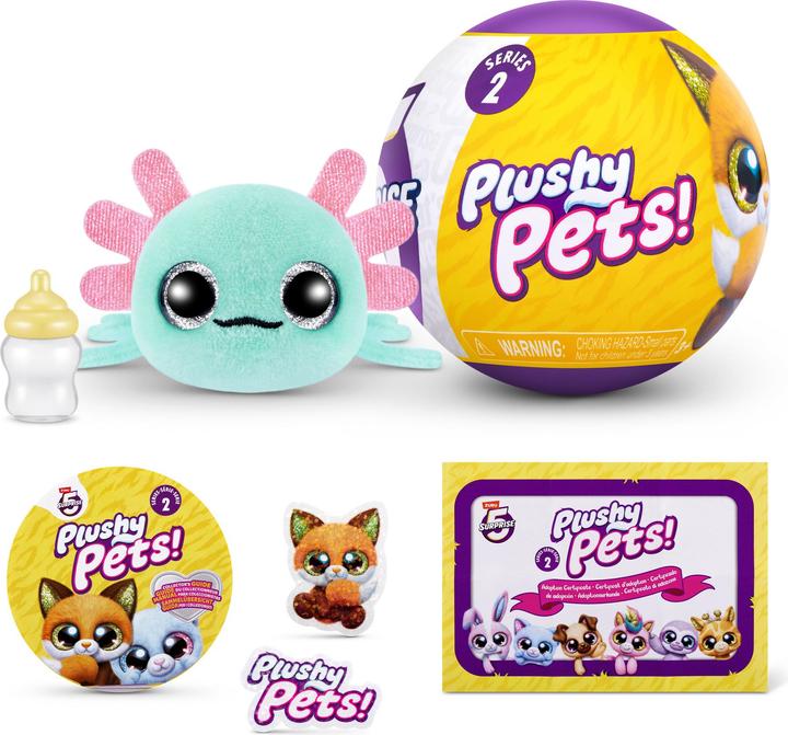 Actual product image Zuru 5 Surprise - Plushy Pets - Series 2 - 1 piece