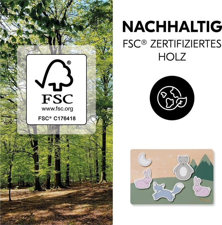 Produktbild Hauck Puzzle N Fit Forest