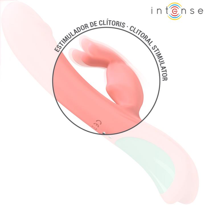 Actual product image Intense Rachel Rabbit Vibrator 5 Vibrations Pink