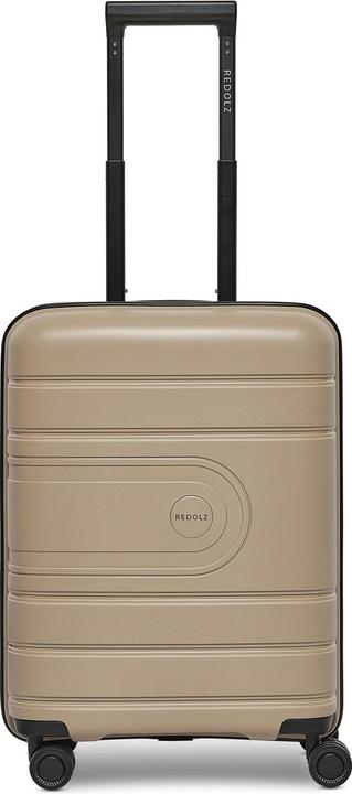 Redolz Essentials 11 4 Rollen Kabinentrolley 55 cm mit Dehnfalte (45 l, Handgepäck (bis 50l))