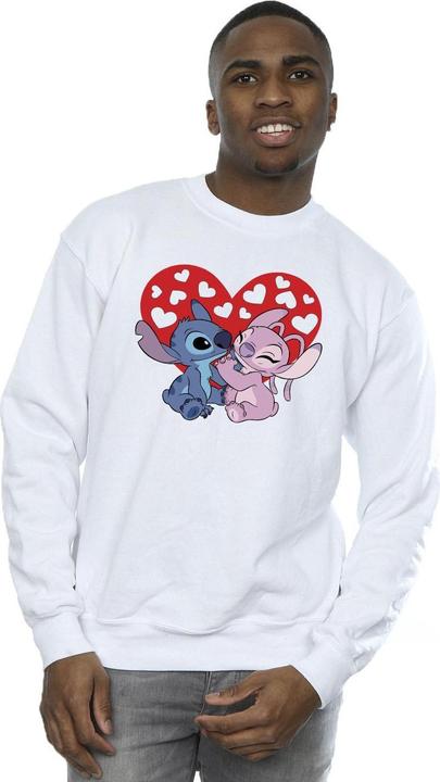 Immagine prodotto Disney Lilo & Stitch Hearts Felpa Uomo (XL)
