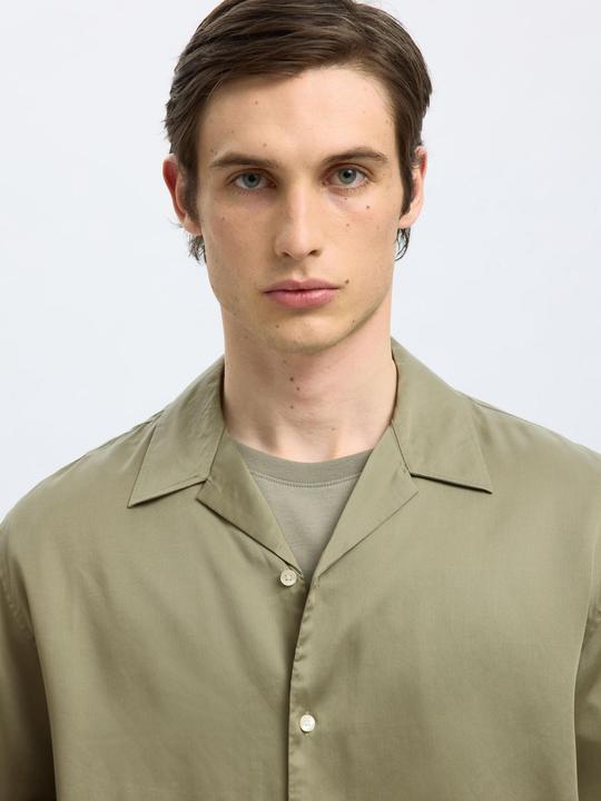 Produktbild Selected Homme Satin Kurzarmhemd (L)