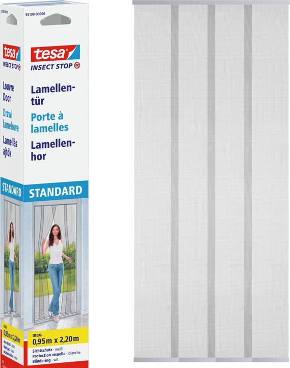 Actual product image tesa Insect screen STANDARD slatted door (95 x 220 cm)
