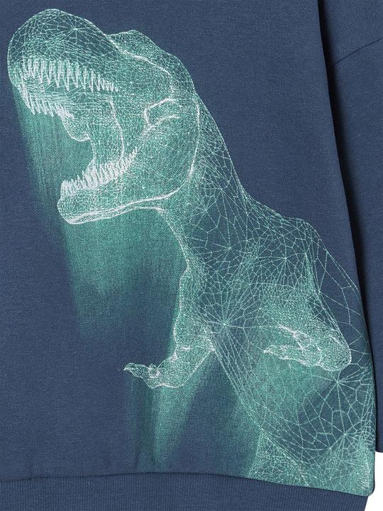 Produktbild Vertbaudet Jungen Dino-Kapuzensweatshirt (86)