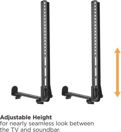 Produktbild Reflecta SOUNDBAR HOLDER SBH114 (1 Stk., Wandmontage, Höhenverstellbar)