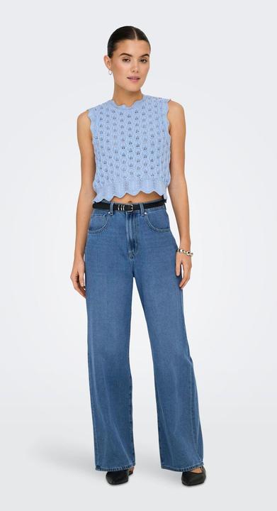 Image du produit Only Coupe normale Col rond Top tricoté (XS)