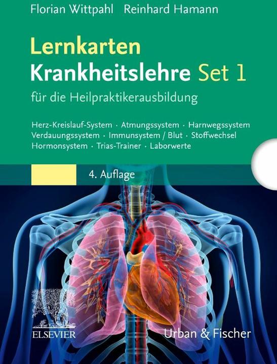 Immagine prodotto Wittpahl:Lernkarten Krankheitslehre Set (Tedesco, Florian Wittpahl, Heike Hübner, Reinhard Hamann, 2022)