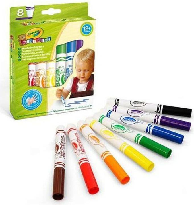 Actual product image Crayola Mini Kids - Marker (Multinational, 8 x)
