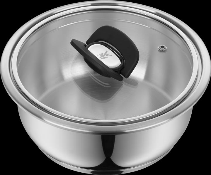 Actual product image WMF Click&Serve Glass Lid 20 cm (20 cm, Stainless steel)