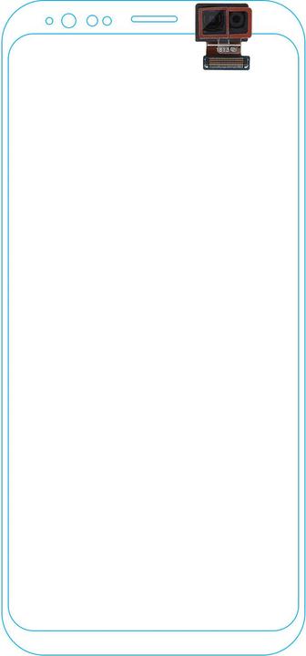 Actual product image Samsung Front camera replacement part Galaxy S9 (Galaxy S9)