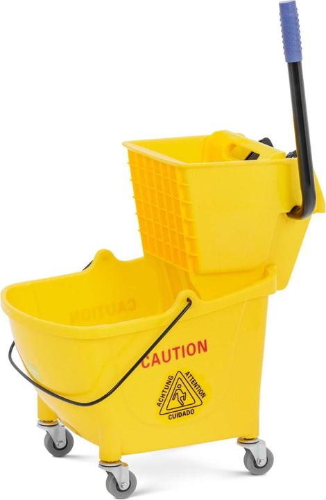 Produktbild Ulsonix Profi-Putzwagen Reinigungswagen mit Presse Wischwagen Wischeimer Putzeimer 24 l (1 Stk.)