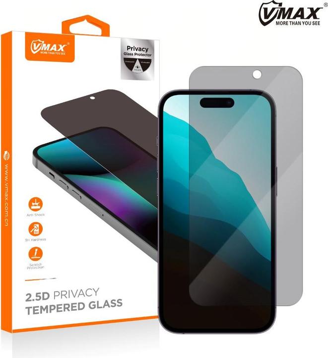 Immagine prodotto Vmax vetro temperato 0,33 mm 2,5D ad alta trasparenza per iPhone XR / 11 (1 Pezzo/i, Apple iPhone XR, Apple iPhone 11)