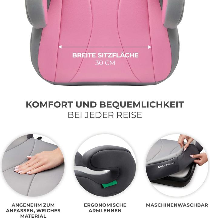 Actual product image KinderKraft I-Boost (Booster seat, ECE R129/i-Size Standard)