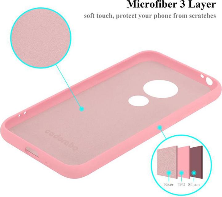 Image du produit Cadorabo TPU Liquid Silicone Case Cover (Motorola Moto E5 Play Go)
