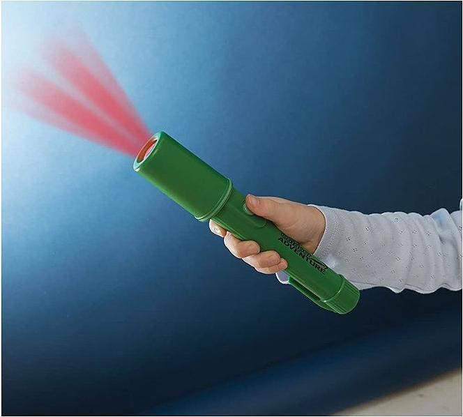 Produktbild Brainstorm Grosse Taschenlampe mit rotem LED-Licht (22 cm)