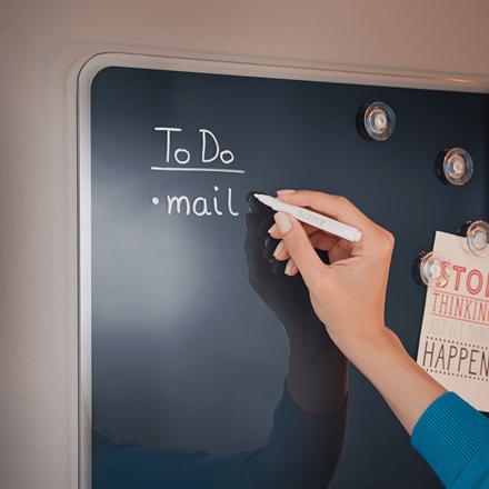 Actual product image Leitz Cosy glass whiteboard 60 x 80 cm, grey (98 x 67 cm)