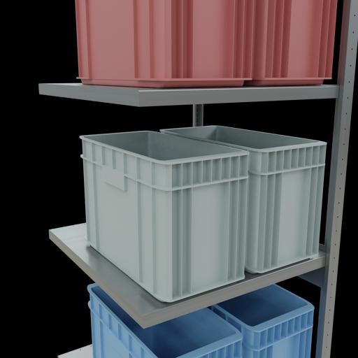 Image du produit Schulte Lagertechnik Système enfichable Élément suivant MULTIplus250 avec traverse de longueur