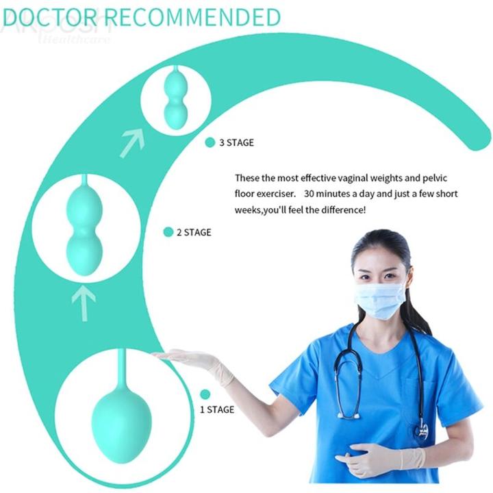 Actual product image Armony Anabiosis Vaginal Hantle 3 Levels Green