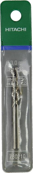 Hikoki Zubehör 780201 Metallbohrer HSS-G DIN 338 1x34 mm 2 Stück (1,0 mm)