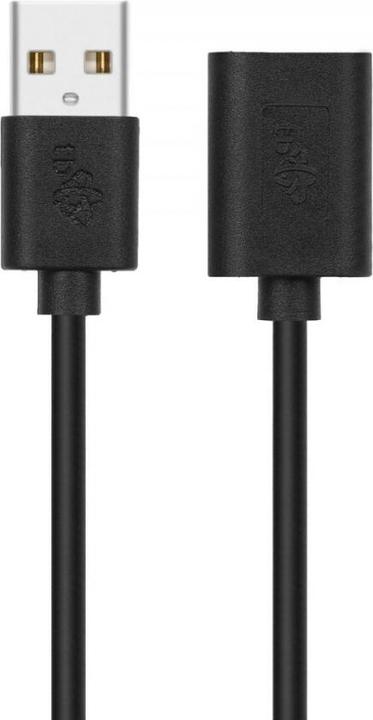 Immagine prodotto Cavo di prolunga USB AM-AF 1,8 m nero (1.80 m, USB 2.0)
