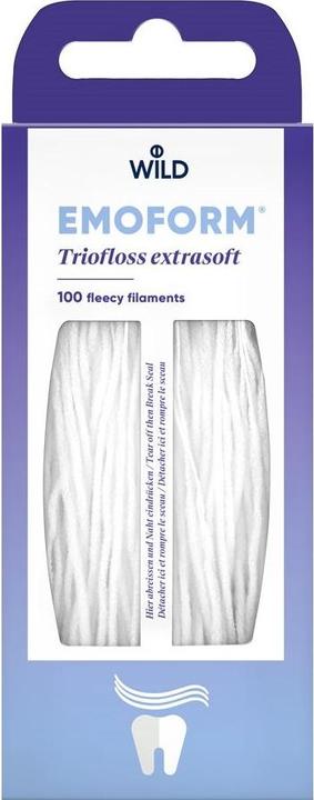 Produktbild Emoform Zahnfäden Triofloss extra soft (0.70 m)