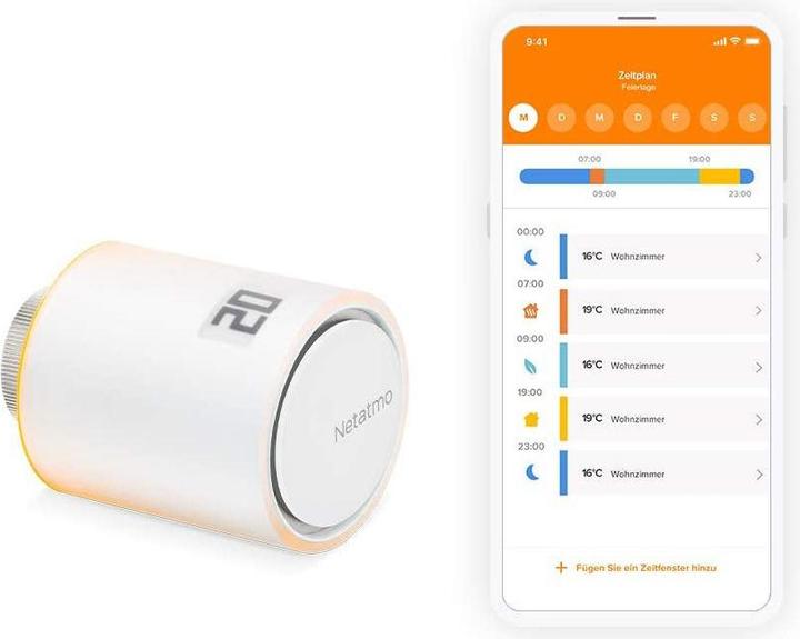 Produktbild Netatmo Zusätzliches Smartes Heizkörperthermostat
