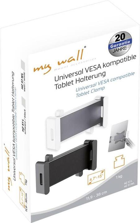 Produktbild myWall Tablet Adapter-Halter für Monitorbefestigungen