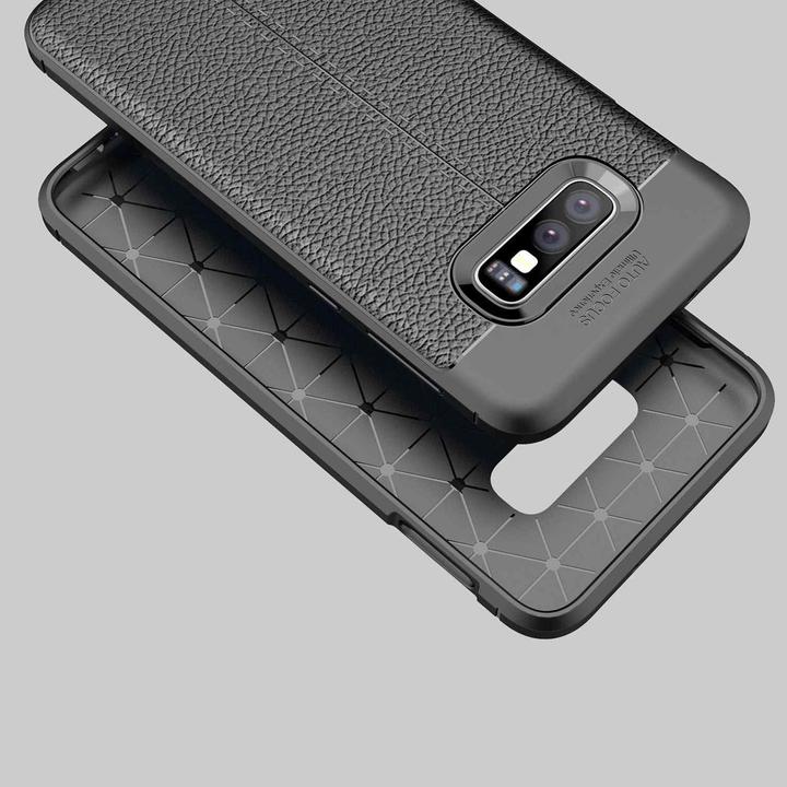 Image du produit Cadorabo TPU Cover similicuir structure (Samsung Galaxy S10e)