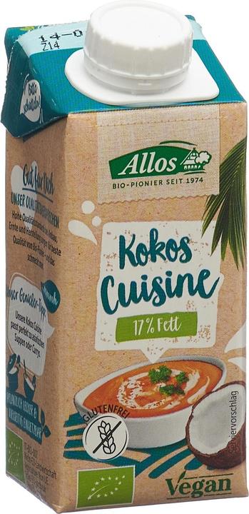 Image du produit Allos Coco Cuisine Bio (1 x 20 cl)