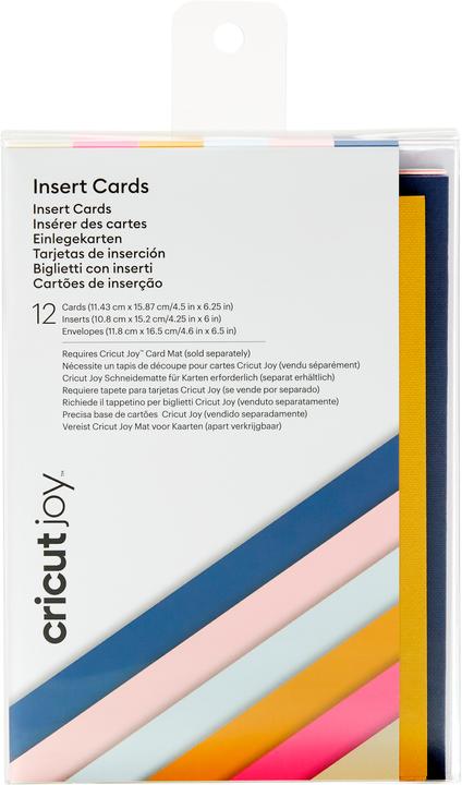 Image du produit Cricut Carte vierge Joy brun/gris clair/rose, 12 pièces (12 pcs)