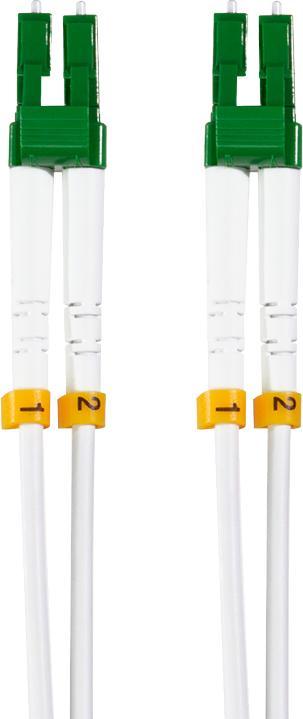 Image du produit LogiLink Câble patch fibre optique armé en acier OS2, duplex LC/APC - LC/APC, 7,5 m (7.50 m)