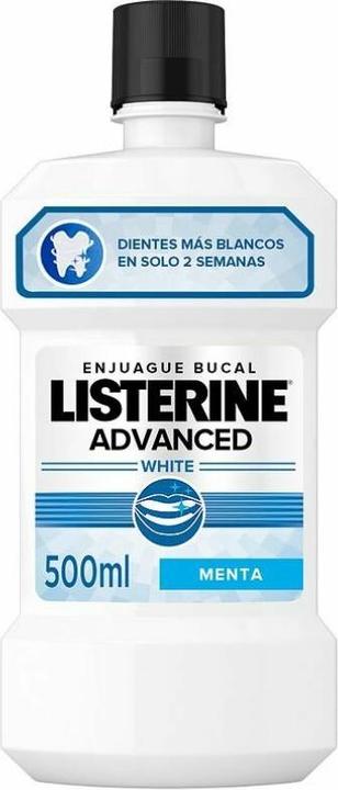 Produktbild Listerine Advanced White Mundwasser 500ml (500 ml, Mundwasser)