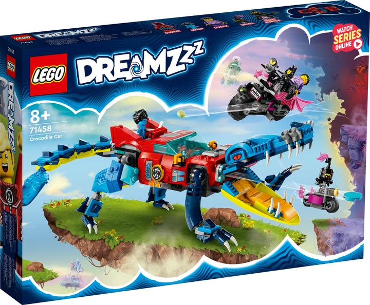 Actual product image LEGO Crocodile car (71458, LEGO Dreamzzz)