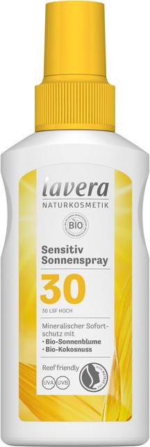 Produktbild Lavera Sensitiv Sonnenspray, LSF 30, 100ml (Sonnenspray, SPF 30, 100 ml)