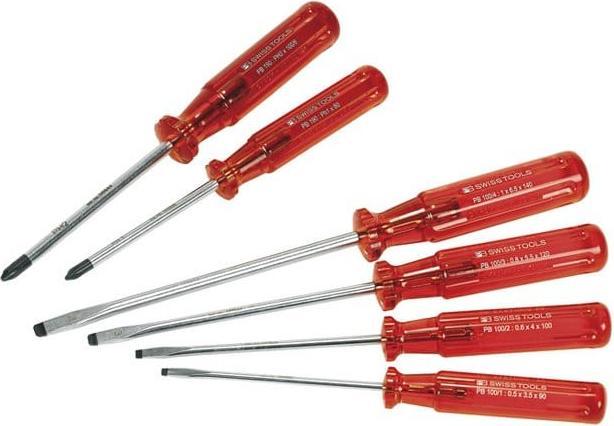 Image du produit PB Swiss Tools Jeux de tournevis (Vis fendues, Recouvrement cruciforme Phillipps (PH))