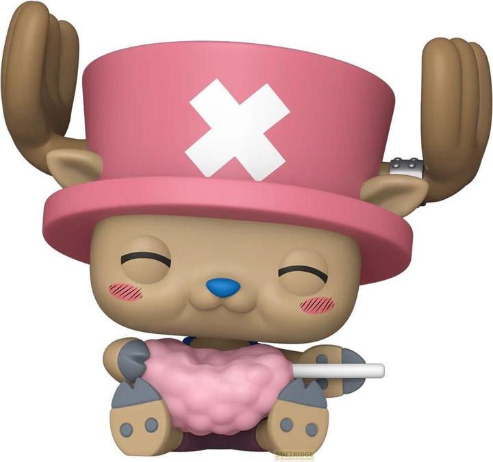 Actual product image Funko One Piece POP! Animation Vinyl Figur Tony Chopper with Cotton Candy heo Exclusive 9 cm