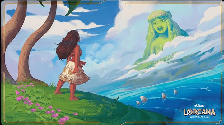 Ravensburger Gioco di carte collezionabili Disney Lorcana: Set 3 - Playmat Motivo A