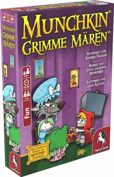 Produktbild Pegasus Grimme Mären, d ab 10 Jahren, 3-4 Spieler, Spieldauer 45-60 Min. (Deutsch)