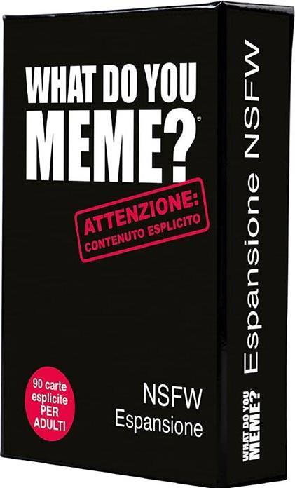 Actual product image Rocco Giocattoli What do You Meme? - NSFW expansion: Italian edition (Italian)