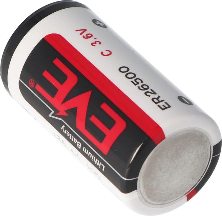 Actual product image Eve Batterie Battery ER26500, C Size Bobbin ER 26500 (1 pcs., C, 9000 mAh)