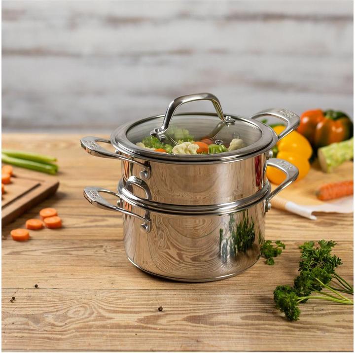 Produktbild Kuhn Rikon Dämpfaufsatz Set (20 cm, Metall)