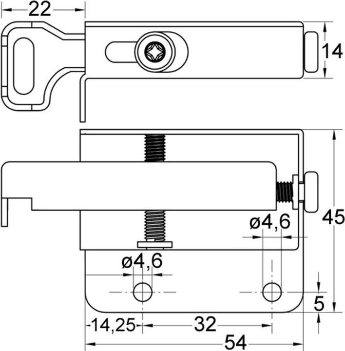 Image du produit Werkstarck Dispositif de suspension gauche, nickelé (1 pcs)