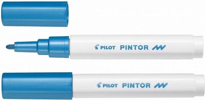 Actual product image Pilot Pintor Fine metallic (Metallic blue, 1 mm, 1 x)