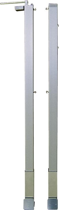 Actual product image Sport-Thieme Pair of badminton posts with internal tensioning mechanism